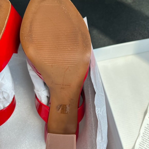 L’INTERVALLE - size 40 - vibes red patent / verni rouge heels - Picture 8 of 9
